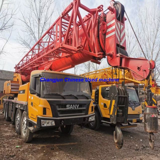 Used SANY STC750 75 Ton New Style Car Crane 